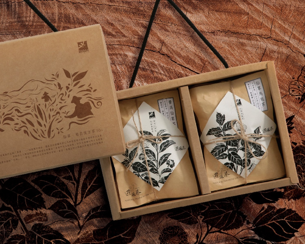 遊採茶 複方飲品包裝設計